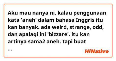 Aku mau nanya ni. .
